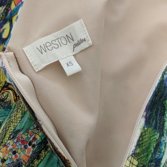 Anthro 🌿 Unique Artsy Peplum Top - Picture 6 of 6